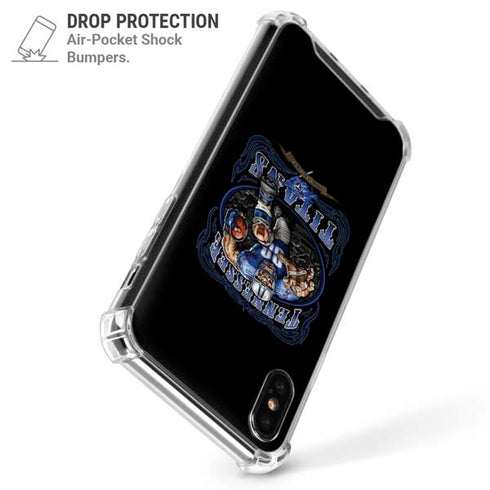 Liquid Blue NFL Tennessee Titans Running Back iPhone XS Max Clear Case