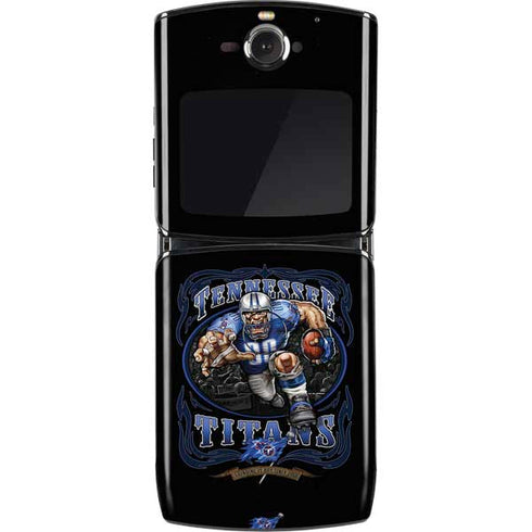 Liquid Blue NFL Tennessee Titans Running Back Motorola RAZR Skin