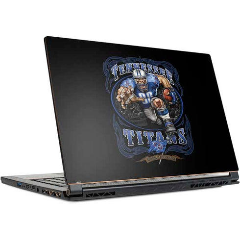 Liquid Blue NFL Tennessee Titans Running Back MSI GS65 Stealth Laptop Skin