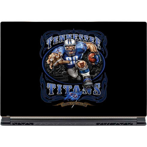 Liquid Blue NFL Tennessee Titans Running Back MSI GS65 Stealth Laptop Skin
