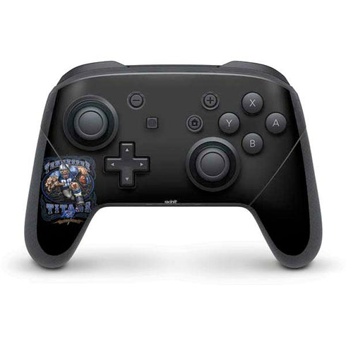 Liquid Blue NFL Tennessee Titans Running Back Nintendo Switch Pro Controller Skin