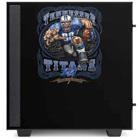 Liquid Blue NFL Tennessee Titans Running Back NZXT H510 Compact ATX Mid-Tower Case Skin