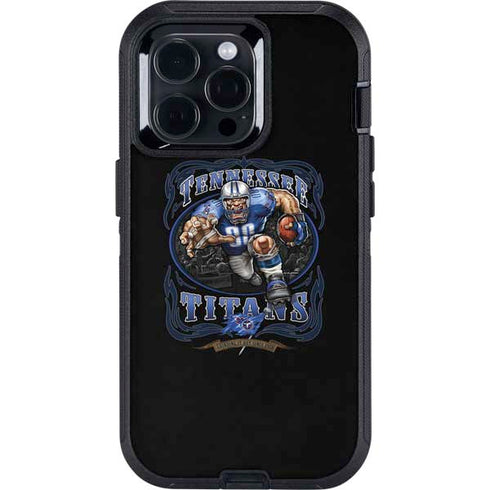 Liquid Blue NFL Tennessee Titans Running Back Otterbox Defender iPhone Skin