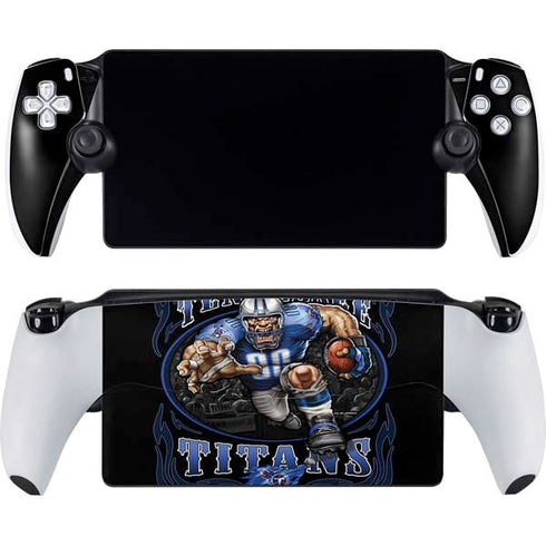 Liquid Blue NFL Tennessee Titans Running Back PlayStation Portal Remote Player Skin