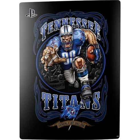 Liquid Blue NFL Tennessee Titans Running Back PS5 Digital Edition Console Skin