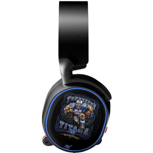 Liquid Blue NFL Tennessee Titans Running Back SteelSeries Arctis 5 Skin
