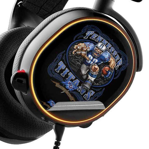 Liquid Blue NFL Tennessee Titans Running Back SteelSeries Arctis 5 Skin