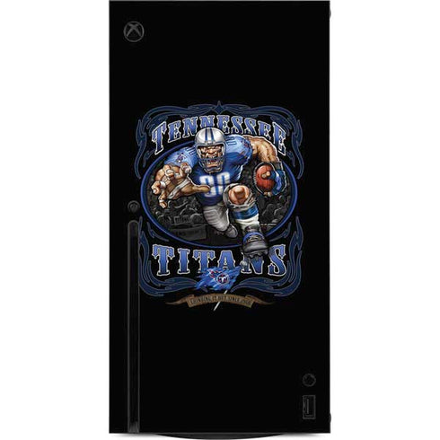 Liquid Blue NFL Tennessee Titans Running Back Xbox Series X Console Skin