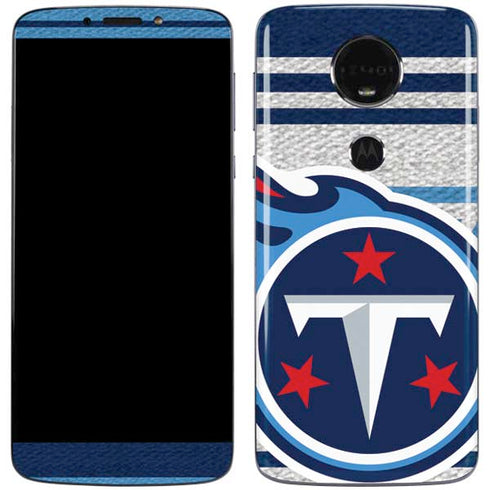NFL Tennessee Titans Trailblazer Moto E5 Plus Skin