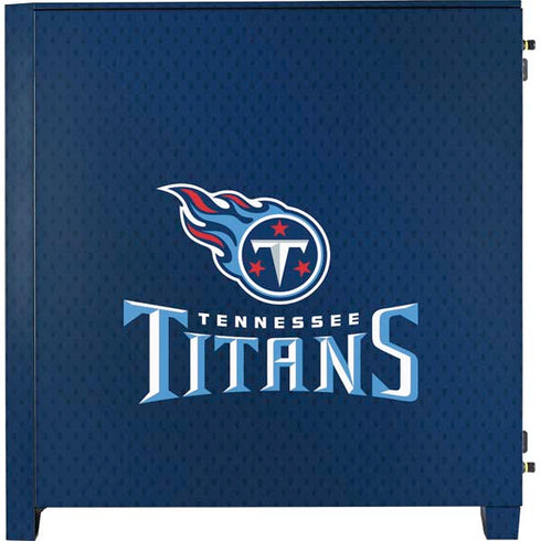 NFL Tennessee Titans Team Jersey Corsair 4000D Tempered Glass Mid-Tower ATX Case Skin