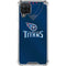 NFL Tennessee Titans Team Jersey Galaxy A12 Clear Case