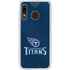 NFL Tennessee Titans Team Jersey Galaxy A20 Clear Case