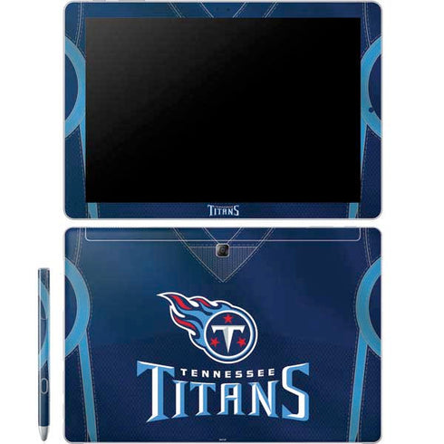NFL Tennessee Titans Team Jersey Galaxy Book 12in Skin
