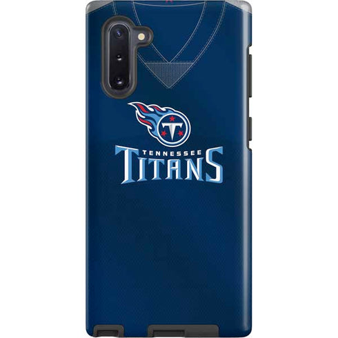 NFL Tennessee Titans Team Jersey Galaxy Note 10 Pro Case