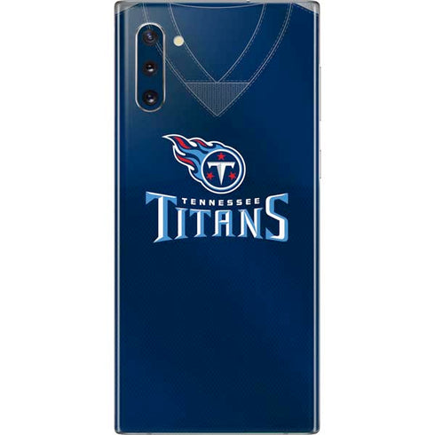 NFL Tennessee Titans Team Jersey Galaxy Note 10 Skin