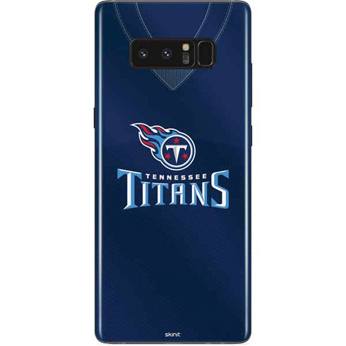 NFL Tennessee Titans Team Jersey Galaxy Note 8 Skin