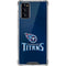 NFL Tennessee Titans Team Jersey Galaxy Note20 5G Clear Case