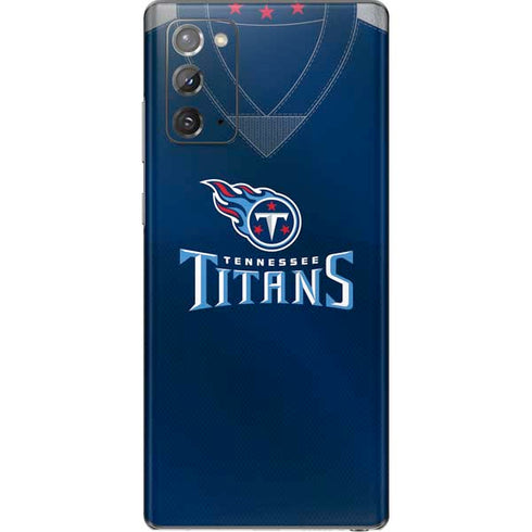 NFL Tennessee Titans Team Jersey Galaxy Note20 5G Skin
