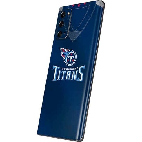 NFL Tennessee Titans Team Jersey Galaxy Note20 5G Skin