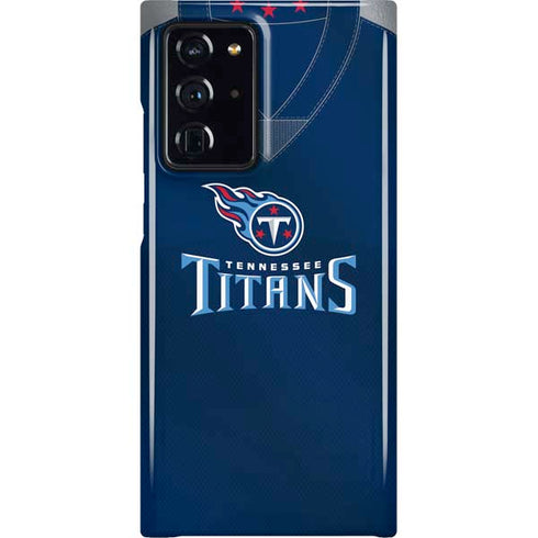 NFL Tennessee Titans Team Jersey Galaxy Note20 Ultra 5G Lite Case