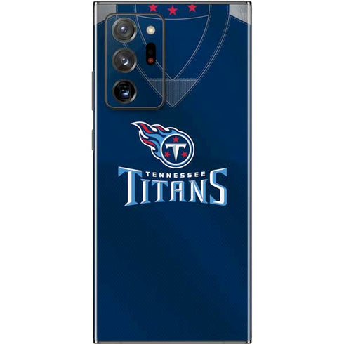 NFL Tennessee Titans Team Jersey Galaxy Note20 Ultra 5G Skin
