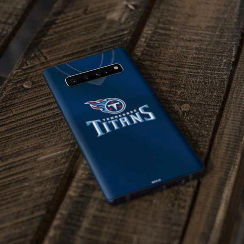 NFL Tennessee Titans Team Jersey Galaxy S10 Plus Skin