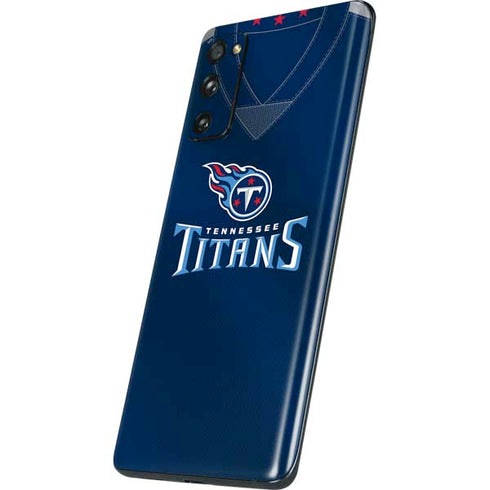 NFL Tennessee Titans Team Jersey Galaxy S20 Fan Edition Skin