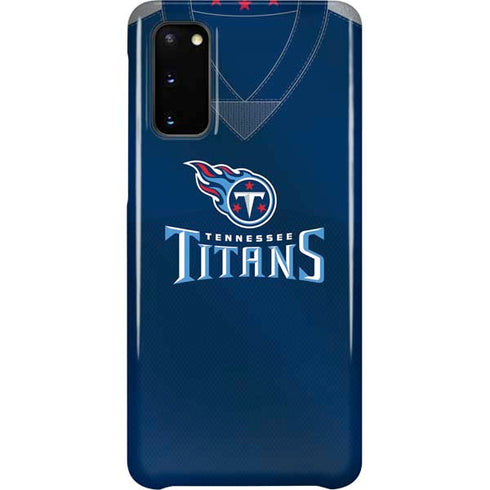 NFL Tennessee Titans Team Jersey Galaxy S20 Lite Case