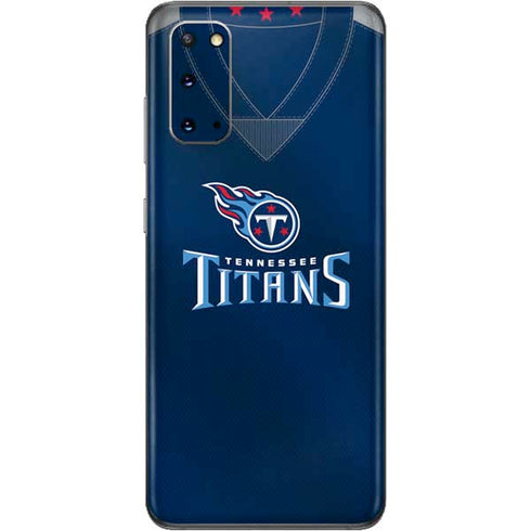 NFL Tennessee Titans Team Jersey Galaxy S20 Skin
