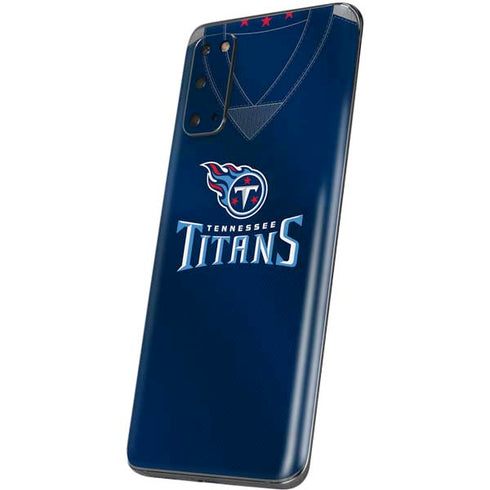 NFL Tennessee Titans Team Jersey Galaxy S20 Skin