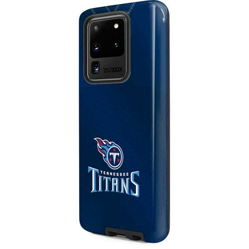 NFL Tennessee Titans Team Jersey Galaxy S20 Ultra 5G Pro Case