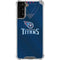 NFL Tennessee Titans Team Jersey Galaxy S21 FE Clear Case