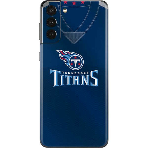 NFL Tennessee Titans Team Jersey Galaxy S21 Plus 5G Skin