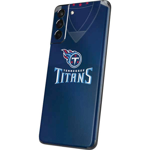 NFL Tennessee Titans Team Jersey Galaxy S21 Plus 5G Skin