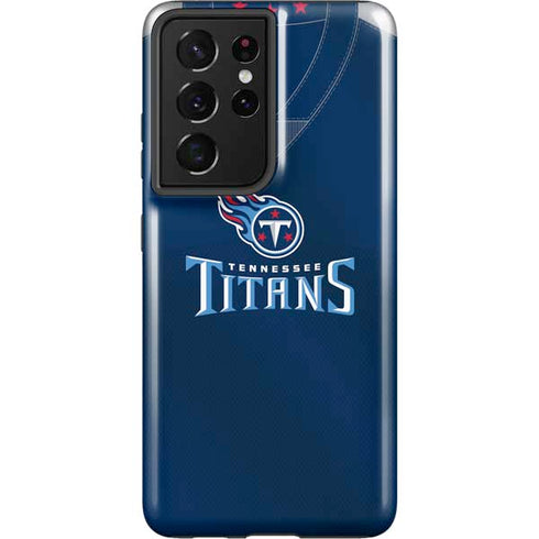 NFL Tennessee Titans Team Jersey Galaxy S21 Ultra 5G Pro Case