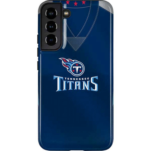 NFL Tennessee Titans Team Jersey Galaxy S22 Plus Pro Case