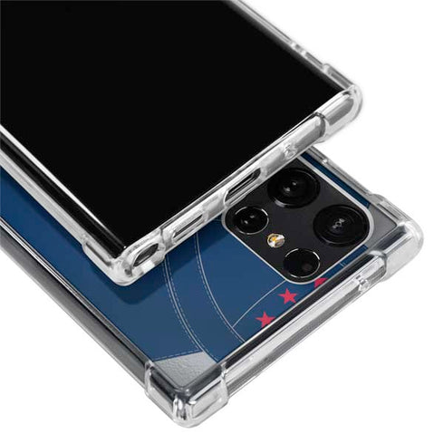 NFL Tennessee Titans Team Jersey Galaxy S22 Ultra Clear Case