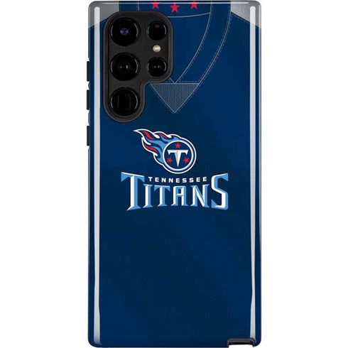 NFL Tennessee Titans Team Jersey Galaxy S22 Ultra Pro Case