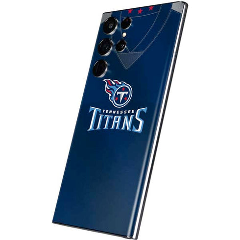 NFL Tennessee Titans Team Jersey Galaxy S22 Ultra Skin