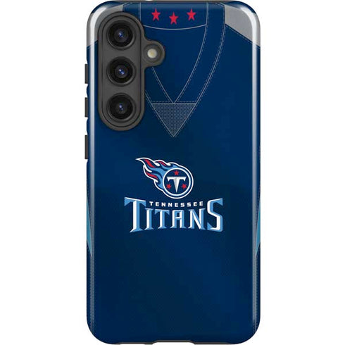 NFL Tennessee Titans Team Jersey Galaxy S24 Plus Impact Case
