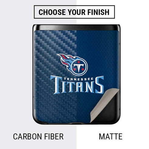 NFL Tennessee Titans Team Jersey Galaxy Z Flip Skin