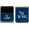 NFL Tennessee Titans Team Jersey Galaxy Z Flip3 5G Skin