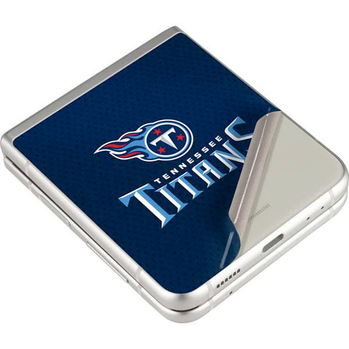 NFL Tennessee Titans Team Jersey Galaxy Z Flip3 5G Skin