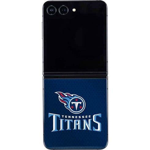 NFL Tennessee Titans Team Jersey Galaxy Z Flip5 5G Skin