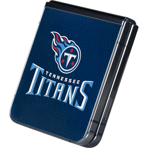 NFL Tennessee Titans Team Jersey Galaxy Z Flip5 5G Skin