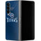 NFL Tennessee Titans Team Jersey Galaxy Z Fold4 5G Skin