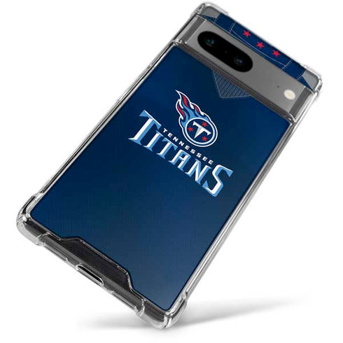 NFL Tennessee Titans Team Jersey Google Pixel 8 Clear Case