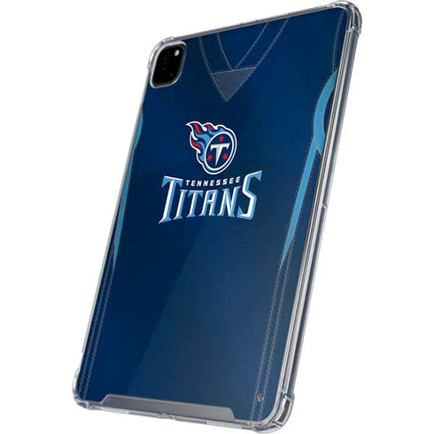 NFL Tennessee Titans Team Jersey iPad Pro 12.9in (2020) Clear Case