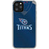 NFL Tennessee Titans Team Jersey iPhone 11 Pro Clear Case