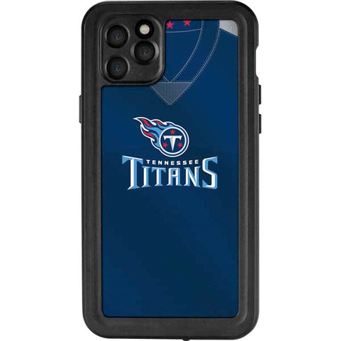 NFL Tennessee Titans Team Jersey iPhone 11 Pro Max Waterproof Case